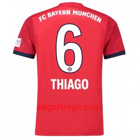 FC Bayern München Fodboldtrøjer Thiago 6 Hjemmebanesæt 2018/19 Kort ærmer